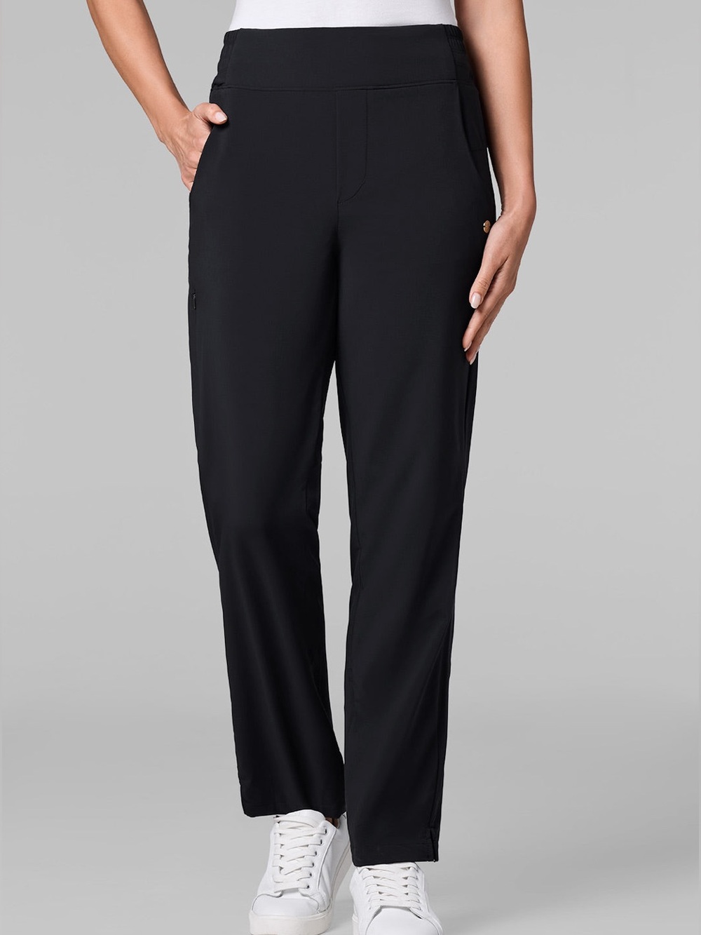 Coolibar Pellaro Travel Pants UPF 50+ Sun Protection LuxeLite Black Women's L